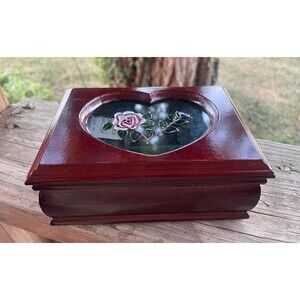 Mahogany Jewelry Box
